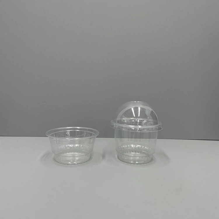 أكواب الآيس كريم البلاستيكية القابلة للاستخدام مرة واحدة