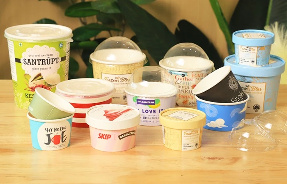Leakproof ice cream paper cups 1 Leakproof ice cream paper cups 1
