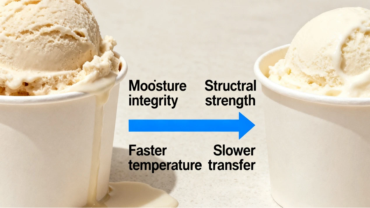 Leakproof ice cream paper cups 3 Leakproof ice cream paper cups 3