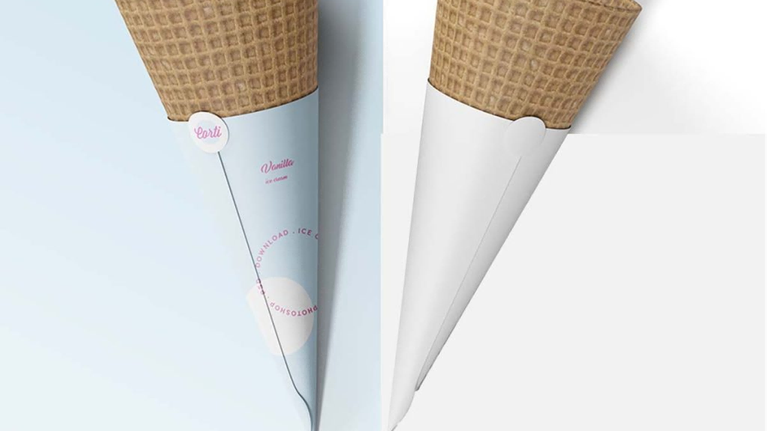 Waffle cone sleeves 1 Waffle cone sleeves 1