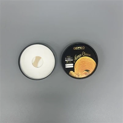 غطاء ورقي لكوب الآيس كريم